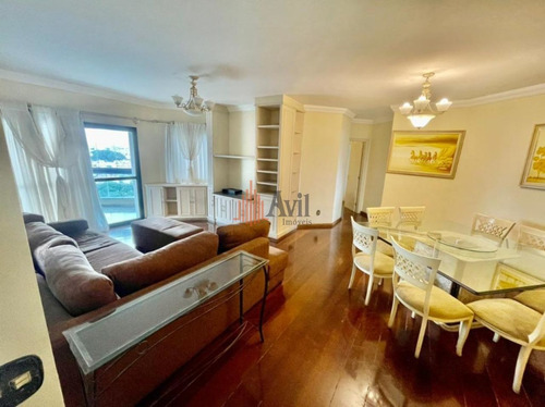 Imagem 4 de 15 de Apartamento Com 4 Dormitórios Para Alugar, 138 M² Por R$ 7.500,00/mês - Tatuapé - São Paulo/sp - Av5842