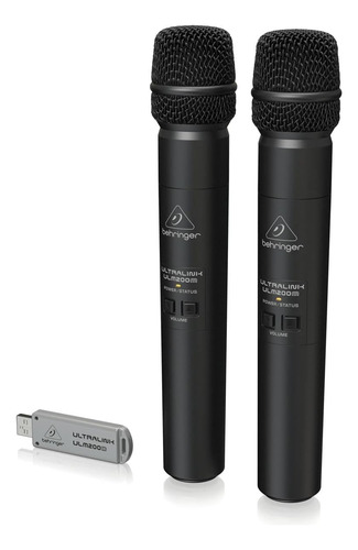 Behringer Ultralink Ulm202usb Sistema De Micrófono Usb Inalá