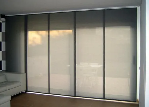 Persiana Panel Japonés Deluxe Tela Screen Ancho 300x230 Alto