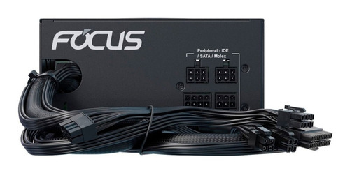 Imagen 2 de 2 de Fuente de alimentación para PC Sea Sonic Electronics Focus GM Series GM-750 750W negra 100V/240V