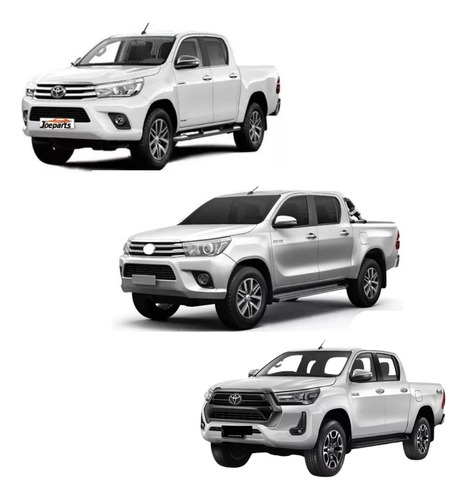 Kit Transformação Hilux 2016 17 18 19 2020 Para 2021 Com Led