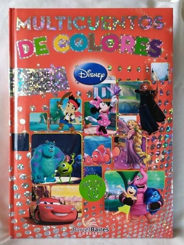 Multicuentos De Colores De Disney Con Cd Libro Infantil