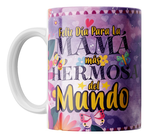 Tazas Dia De La Madre | Personalizables | Ceramica #008