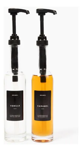 comprar Set De 2 Dispensadores De Sirope De Café Molimoli, 350 Ml, P