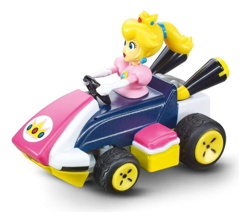 Carrito De Control Mario Kart Peach Original Rosa Chicle Peach (Usado)