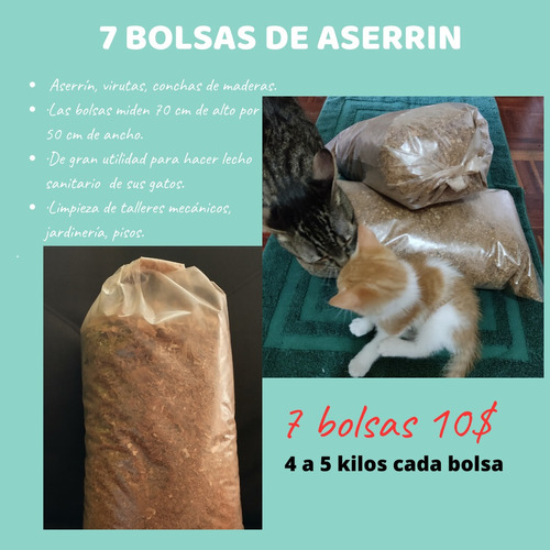 Aserrín Lecho Sanitario Mascota  