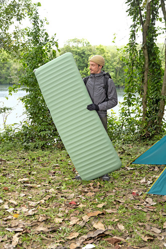 Colchoneta Inflable Aislante Camping Bestway 69622 Verde Claro
