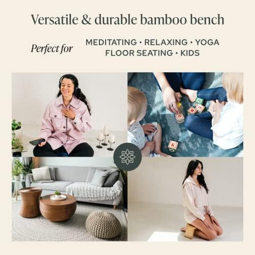 Banco De Meditación Plegable Moderno Y Consciente - Banco De