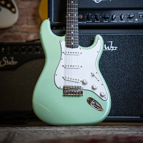 Fender Custom Shop Strato 60 Reissue Nos Surf Green Guitarra (Usado)
