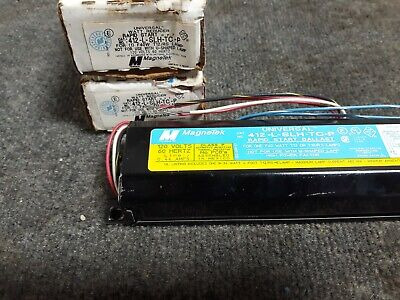 *lot Of 2* Magnetek Ballasts 412-l-slh-tc-p 412lslhtcp Ttq