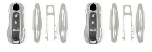 2 Fundas Para Llaves Para 911 Panamera Cayenne Mac-fs