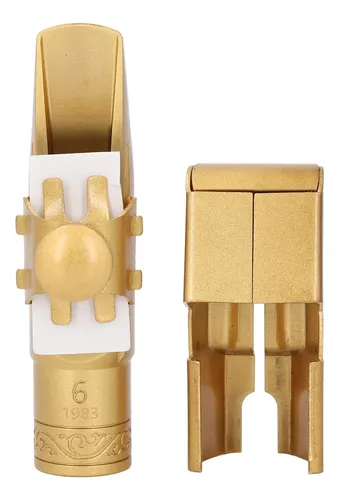Tenor Saxophone Mouthpiece #7 - B Flat, Brass With Cap & Ligature, For Jazz & Pop
