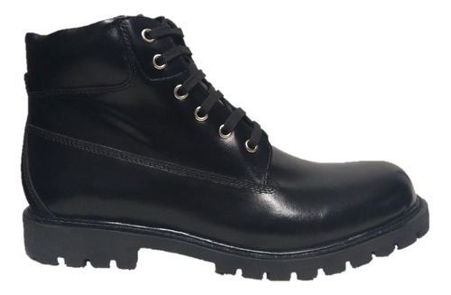 Botin De Cuero Para Hombre