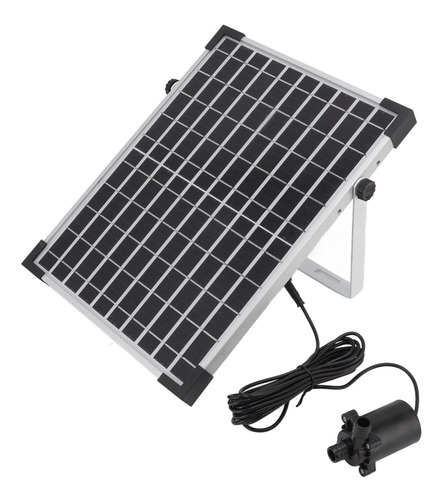 Kit De Bomba De Agua Solar Fuente 10v 12w Múltiples Modos An