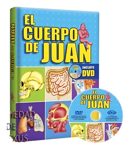 Libro Cuerpo De Juan-anatomía Para Niños+dvd