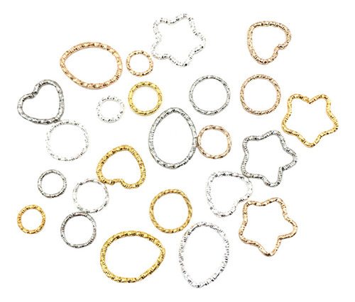 Pendientes Geométricos De Bulk Bracelets, Nacarados, 96 Unid