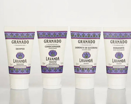Kit Miniaturas Terrapeutics Lavanda ( 4 Itens ) - Granado