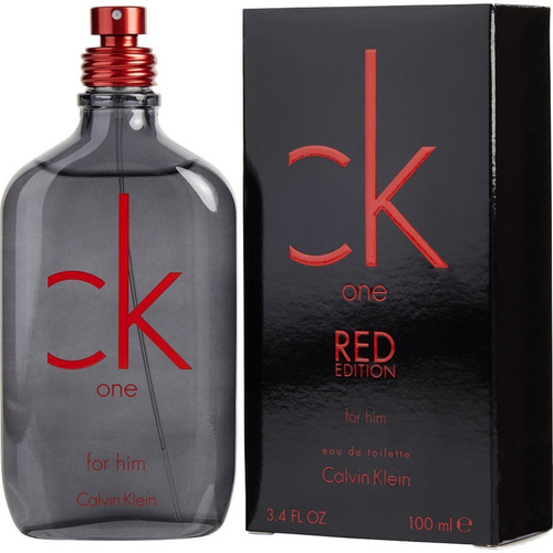 Ck One Red Edition For Men 100ml Edt Silk Perfumes Original