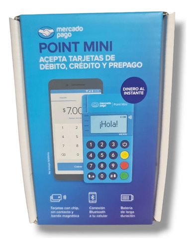 Point Mini: Maquinita De Mercado Pago Con Conexión Bluetooth