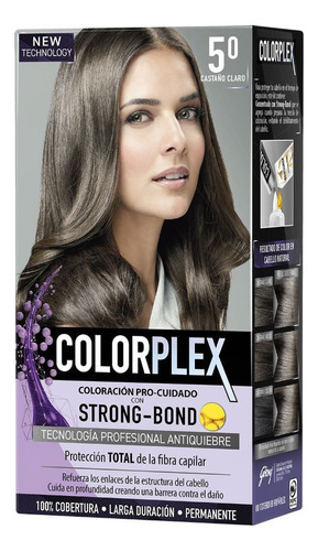  Tintura Colorplex 5.0 Castaño Claro 40 G