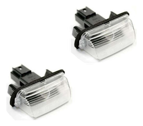 Juego Faros De Patente 100% Original Para Peugeot 307 Sedan