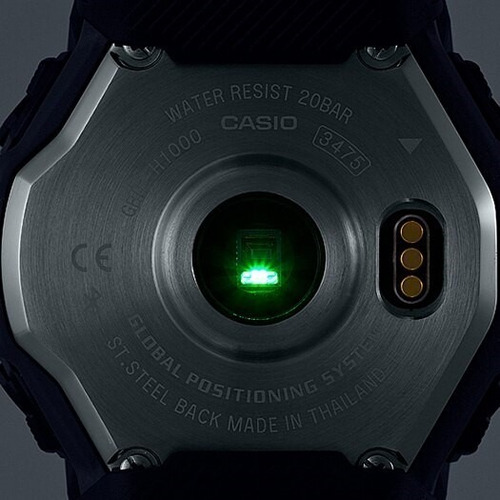 Imagen 5 de 10 de Reloj Casio G-shock G-squad Gbd-h1000-1 Heart Monitor