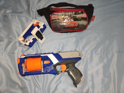 Pistola Nerf Con Accesorios