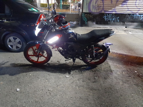 Italika 125 Z Negra Con Rojo Excelentes Condiciones