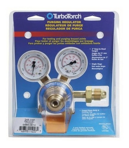 Turbotorch 03860814 Regulador 24503p Nitrogeno Certificado