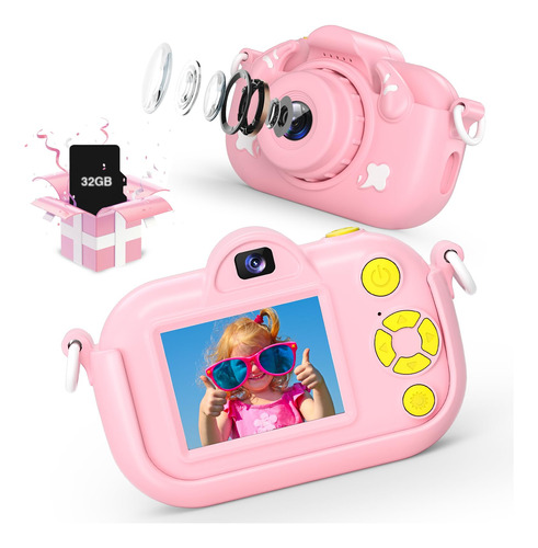 Camara Para Ninos Pequenos Para Ninas Y Ninos, Camara Digita