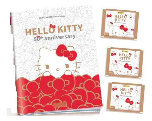 Hello Kitty 50ºaniversario 2024 X30sobres + Album Panini.rey