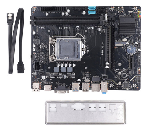 Placa-mãe Lga1150 B8h H81 Computador Com Canal Ddr3 Duplo