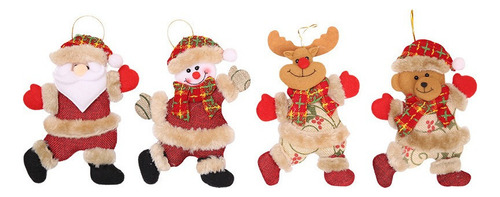 8p Peluche For Colgar En La Decoración Del Árbol De Navidad