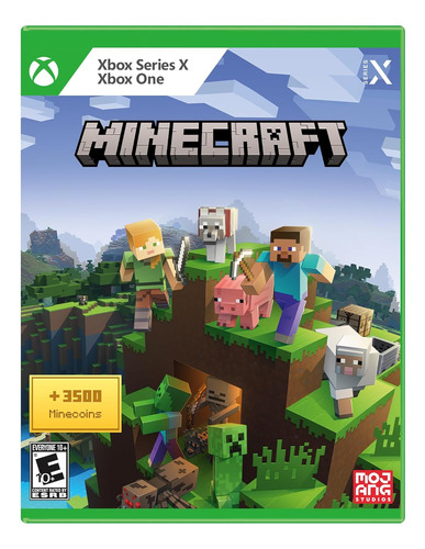 Videojuego Minecraft + 3500 Minecoins X1/xsx  Blu-ray