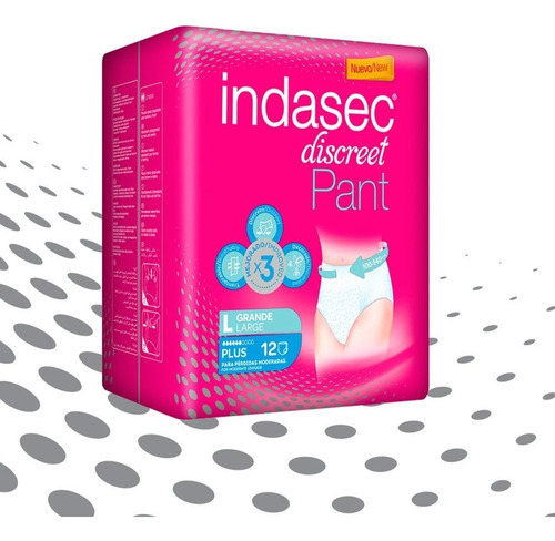 Ropa Interior Descartable Para Adultos Indasec Pants L X12u