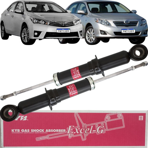 Par Amortecedor Traseiro Kyb Corolla E New Corolla 2009/2019