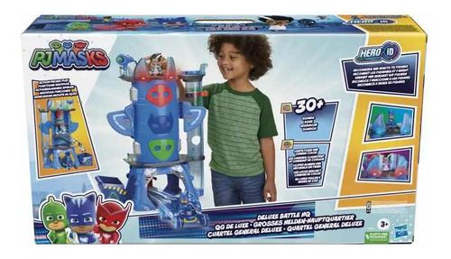 Cuartel General Deluxe Pjmasks Hasbro Luz Y Sonido