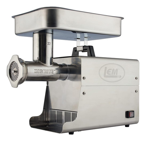 Lem Products 1786 Dual Grind #22 Big Bite Meat Grinder - 1hp