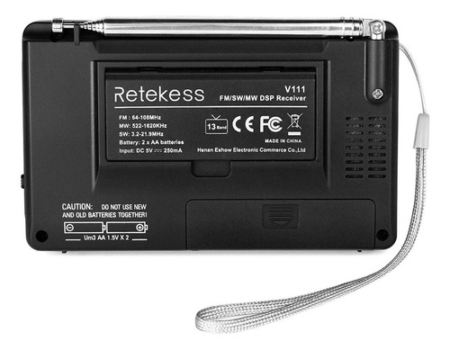 Conjunto De Rádio Mini Dsp Stereo 9khz Com Sintonização De R