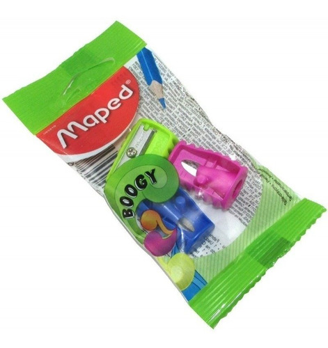 Sacapuntas Plastico X3 Maped Boogy X2 Packs  063210