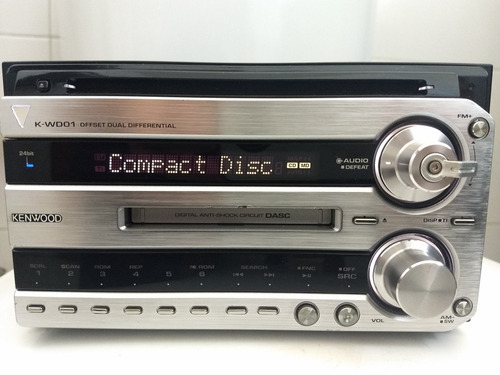 Kenwood Hi-end Super Raro K-wd01 Minidisc Cd *bluetooth-ipod (Usado)