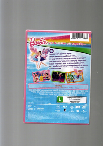 Dvd Barbie E O Segredo Das Fadas (Usado)