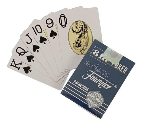 Cartas Poker Barajas Naipes Juego Pack 2 Mazos