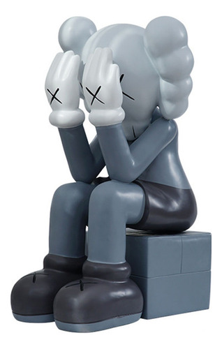 Kaws Mano Figura Cubierta Cara Kaws Coche Figura De La Mano