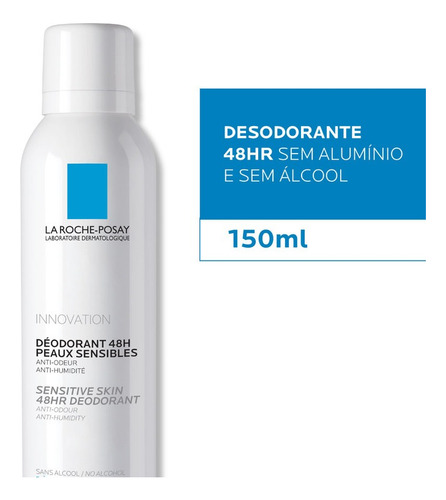 Desodorante Aerossol Peles Sensíveis 150ml La Roche-Posay