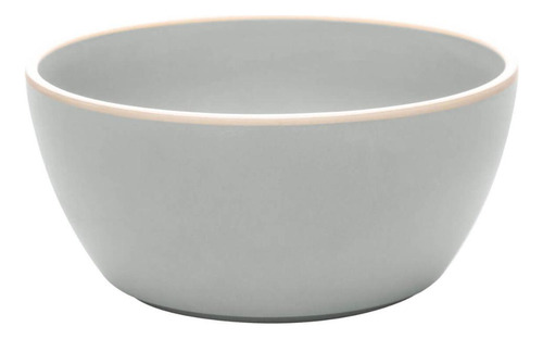 Kit 48 Tigelas De Melamina Cinza Cumbuca 600ml Bowl Class Wo