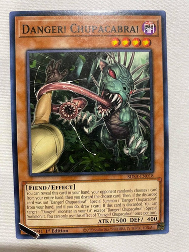 Danger! Chupacabra! Comun Yugioh