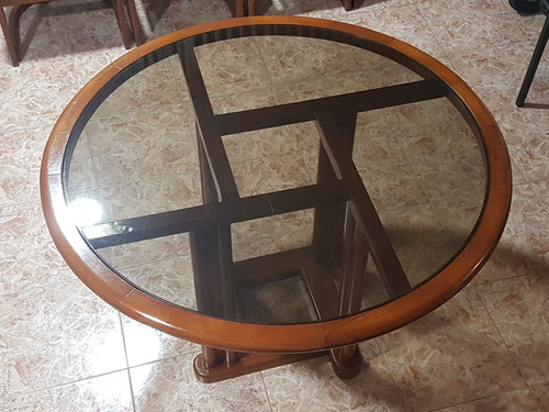 Mesa De Comedor De Madera + 4 Sillas De Regalo