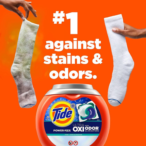 Tide Ultra Oxi Power Pods, 45 Unidades