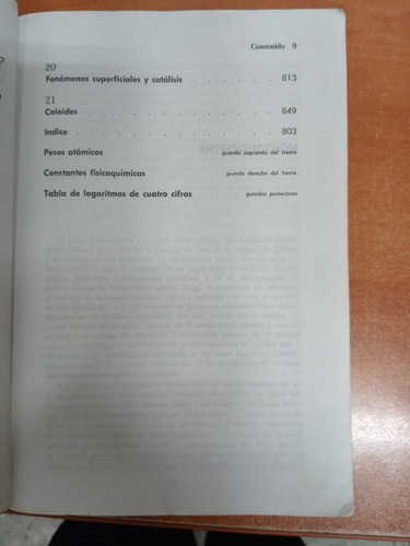 Fundamentos De Fisicoquímica - Maron & Prutton, 29a Ed. (Usado)